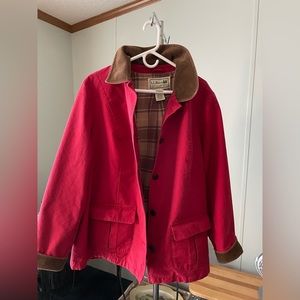 LL Bean barn coat 2x